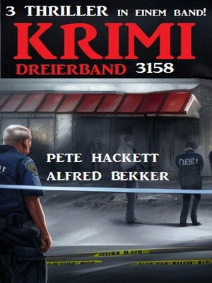 cover image of Krimi Dreierband 3158